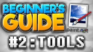 Beginners Guide to PaintNET  Tools [upl. by Cyprio]