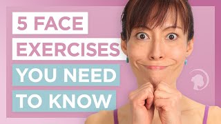 5 Facial Yoga Exercises Youd Wish You Had Known Sooner [upl. by Ahselat225]