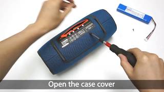 JBL Xtreme battery replacement  How to replace Cameron Sino battery CSJMX100SL [upl. by Elinad762]