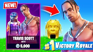 Fortnite gave me the NEW Travis Scott Skin EARLY [upl. by Normie]