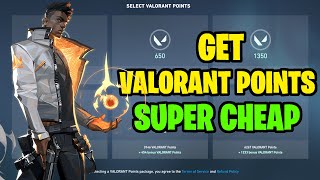 Cheapest Way To Get Valorant Points [upl. by Fanechka]