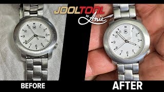 How to remove Scratches amp Restore the Satin finish Fast amp Easy on the JOOLTOOL [upl. by Orodoet598]