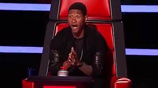 Top 10 performance Surprised coaches in The voice USA Auditions 2018 [upl. by Nylorahs96]