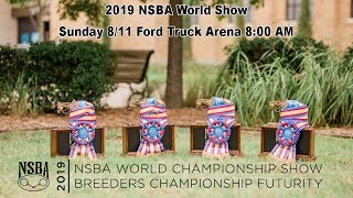 NSBA World Show  Sunday 811 Ford Truck Arena 800 AM [upl. by Anelyak]