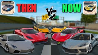 Extreme Car Driving  THEN VS NOW  🤯 [upl. by Selig167]