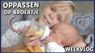 MiJN BABY BROERTJE iS GEBOREN 💙  Luan Bellinga 126  WEEKVLOG 5 [upl. by Nesyla245]