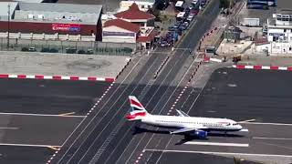 Landing At Gibraltar Airport [upl. by Esther]