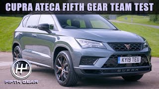 Cupra Ateca Team Test  Fifth Gear [upl. by Nea609]