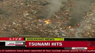 CNN Tsunami waves strike Japan [upl. by Aray]