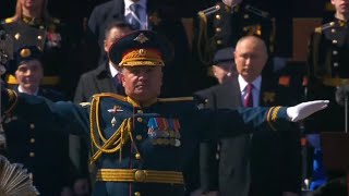 Russian National Anthem  Victory Day 2023 [upl. by Boycey]