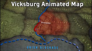 Vicksburg Animated Battle Map [upl. by Sparky]