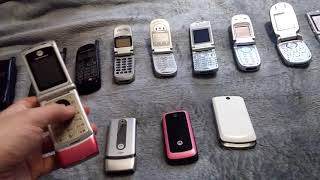 My Motorola Phone Collection from 1995 to 2011 [upl. by Kimmel313]