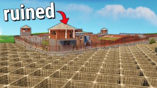 I Placed 1000000 Wood Around Outpost [upl. by Akinuahs]