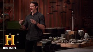 Forged in Fire Damascus Patterned Blades Season 5 Episode 8  History [upl. by Seldun]