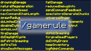 Minecraft 116  All Gamerules [upl. by Charissa]