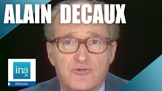 Alain Decaux  20 jours après Hitler  Archive INA [upl. by Otrebmal]