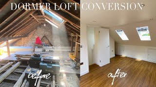 Loft Conversion UK Tour of loft conversion Terraced House Loft conversion 1 bedroom with ensuite [upl. by Seton]