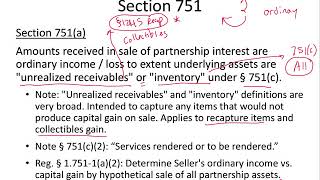 Sale amp Transfer of a Partnership Interest [upl. by Shelah]