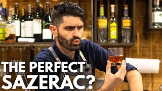 How to make The Perfect Sazerac Cocktail [upl. by Ellocin545]