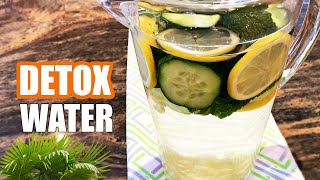 Detox Water for Weight Loss  My Secret Infused Water Recipe [upl. by Akener10]