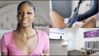 BRAZILIAN LASER HAIR REMOVAL  EVERYTHING YOU NEED TO KNOW  Noelle Christina [upl. by Evslin]