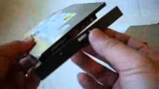 How to replace laptop optical drive face plate or bezel [upl. by Madda]