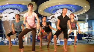 Hannah Montana Dance Lesson Ice Cream Freeze Dance Miley [upl. by Eixela60]