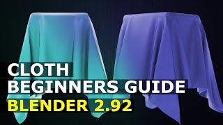 Tutorial Blender Cloth  Beginners Guide  Getting Started [upl. by Icart]