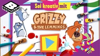 Grizzy And The Lemmings  Be Creative With Boomerang Games ✔ [upl. by Etac155]