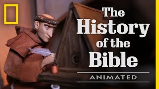 The History of the Bible Animated  National Geographic [upl. by Iem]