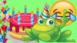 Feliz cumpleaños Sapo verde eres tu 🐸🎂 [upl. by Brenner]