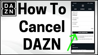 How to Cancel DAZN Subscription 2025 [upl. by Ellah]