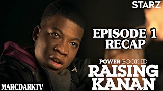 POWER BOOK III RAISING KANAN EPISODE 1 RECAP [upl. by Kelbee959]