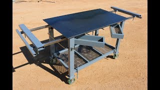 Welding Table  Workbench Build  How To [upl. by Janella]