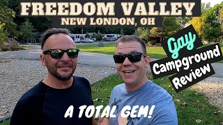 Freedom Valley  Gay Campground Review a GEM [upl. by Grimonia]