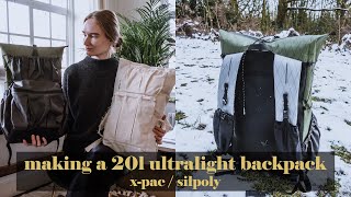 MYOG  this time i made a 20l ultralight daypack [upl. by Nahgam]