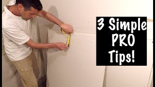 How to Cut Drywall EFFICIENTLY [upl. by Natam588]