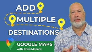 Google Map  Add Multiple Destinations [upl. by Auehsoj19]