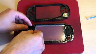 PSP 1000 series faceplate replacement [upl. by Maryly915]