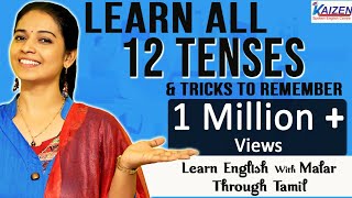 Learn all 12 tenses in 30 minutes through Tamil  Speak English by Using Tenses [upl. by Reis]