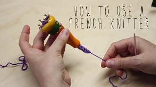 How to use a French Knitter [upl. by Nioe]