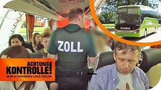 Zollkontrolle im Fernbus Was findet der Zoll auf der Balkanroute  Achtung Kontrolle  kabel eins [upl. by Anuahsal992]