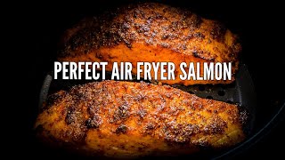 Air Fryer Salmon Recipe  Perfect Air Fried Salmon  Just 10 minutes  How to Make Air Fryer Salmon [upl. by Karney]