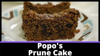 Prune Cake  Old Time Favorite  MOIST and DELICIOUS Recipe [upl. by Mccully719]