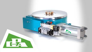 Tavola rotante pneumatica – Pneumatic rotary table [upl. by Nirro]