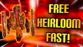 How To Get An Heirloom Fast For FREE Apex Legends [upl. by Rahs]