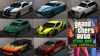 GTA 5 COMPRIAMO E MODIFICHIAMO TUTTI VEICOLI DEL NUOVO DLC  DLC THE CONTRACT [upl. by Noryb]