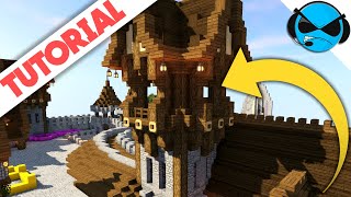 Minecraft How To Build A Medieval Watch Tower Tutorial [upl. by Ytsim945]