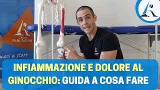 INFIAMMAZIONE e DOLORE al GINOCCHIO ecco cosa fare [upl. by Farr]