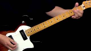 Fender Modern Player Tele Thinline Deluxe Demo [upl. by Arleta]